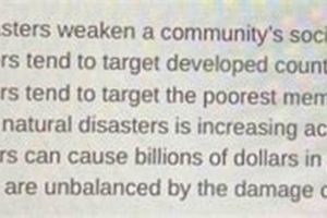 Impact of Natural Disasters on Social Infrastructure Disaster Information Hub – Latest Natural Disaster News & Emergency Resources Impact of Natural Disasters on Social Infrastructure | Disaster Information Hub – Latest Natural Disaster News & Emergency Resources