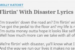 Lyrics Flirtin With Disaster Disaster Information Hub – Latest Natural Disaster News & Emergency Resources Lyrics Flirtin With Disaster | Disaster Information Hub – Latest Natural Disaster News & Emergency Resources