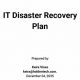 Free Simple Disaster Recovery Plan Template (Word) | Disaster Information Hub – Latest Natural Disaster News & Emergency Resources