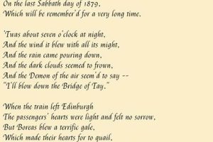 Victorian Poems & The Tay Bridge Disaster Disaster Information Hub – Latest Natural Disaster News & Emergency Resources Victorian Poems & The Tay Bridge Disaster | Disaster Information Hub – Latest Natural Disaster News & Emergency Resources