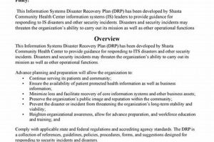 Free Disaster Recovery Plan Sample PDF Template | Disaster Information Hub – Latest Natural Disaster News & Emergency Resources
