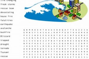 Fun Natural Disasters Word Search Puzzles | Disaster Information Hub – Latest Natural Disaster News & Emergency Resources