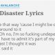 Exploring New Disaster Lyrics: Songs of Hope & Ruin | Disaster Information Hub – Latest Natural Disaster News & Emergency Resources