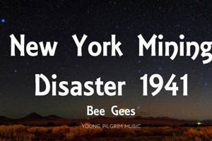 Bee Gees' NY Mining Disaster (1967) Lyrics & Meaning | Disaster Information Hub – Latest Natural Disaster News & Emergency Resources