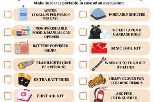 Essential Disaster Emergency Supplies Checklist | Disaster Information Hub – Latest Natural Disaster News & Emergency Resources