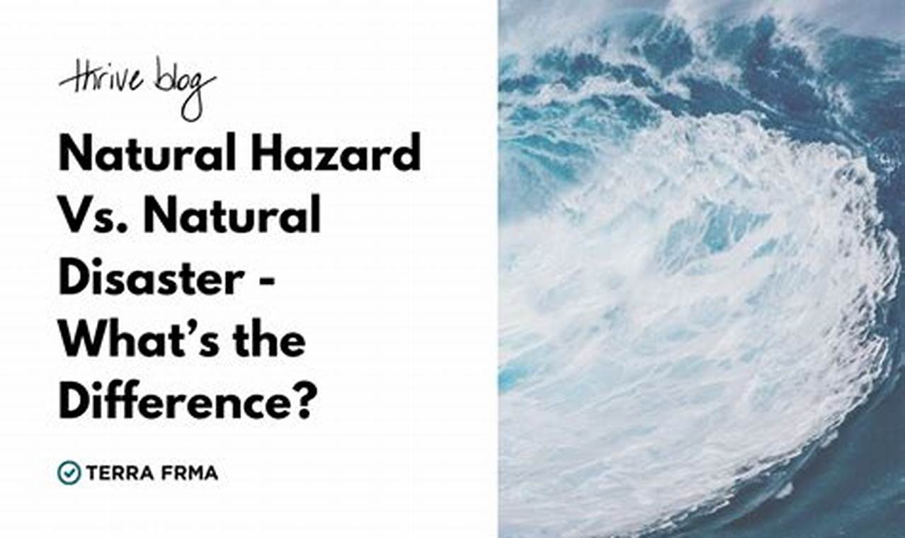 Understanding Natural Hazard vs. Disaster Impacts Disaster Information Hub – Latest Natural Disaster News & Emergency Resources Understanding Natural Hazard vs. Disaster Impacts | Disaster Information Hub – Latest Natural Disaster News & Emergency Resources